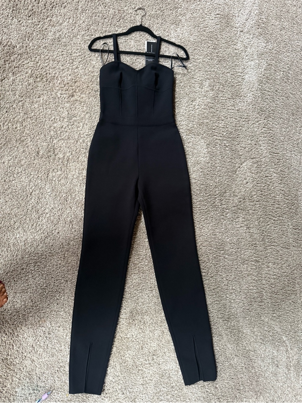 Women’s Black Strapless Jumpsuit